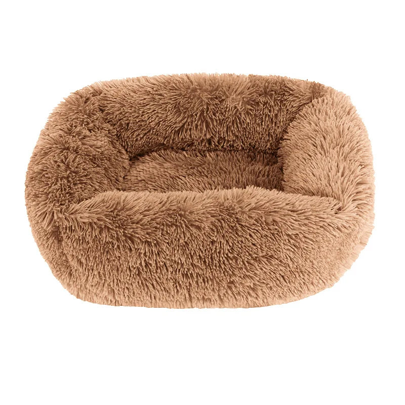 Plüsch Haustierbett Sofa – Flauschiges Kissenkorb Bett für Hunde & Katzen Kaufschwan®