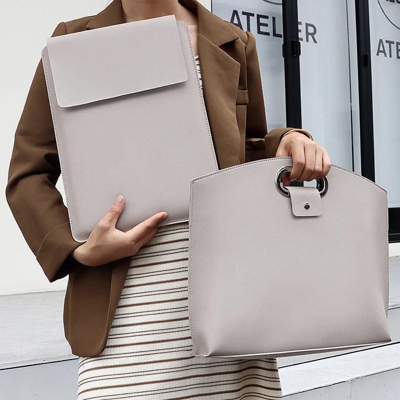 Luxuriöse Business Laptop Tasche – Wasserdichte Computer Aktentasche, Dokumenten-Handtasche & Elegante Tragetasche für Damen & Herren Kaufschwan®