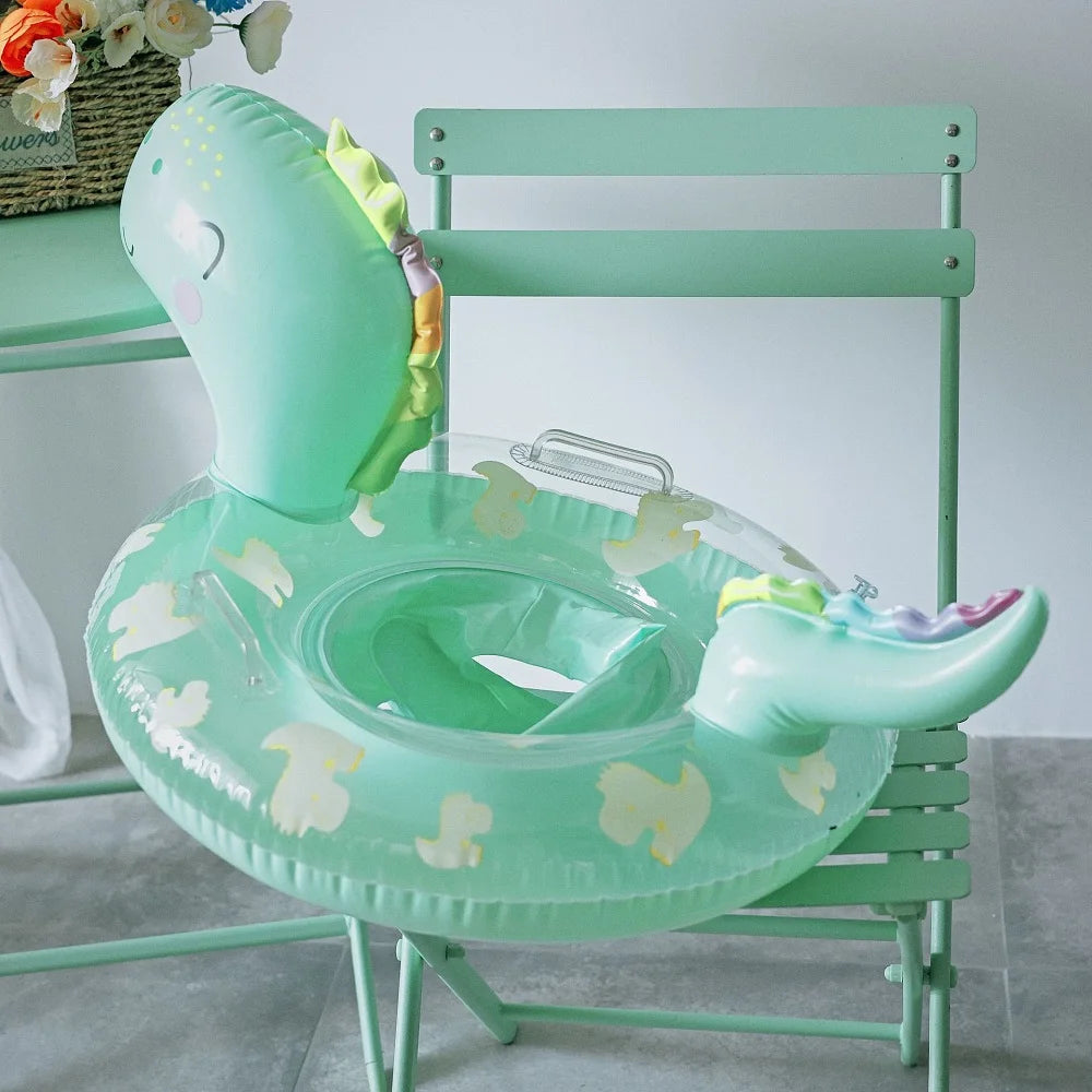 Baby Schwimmring Dinosaurier – Aufblasbarer Poolreifen für Kleinkinder & Kinder Kaufschwan®