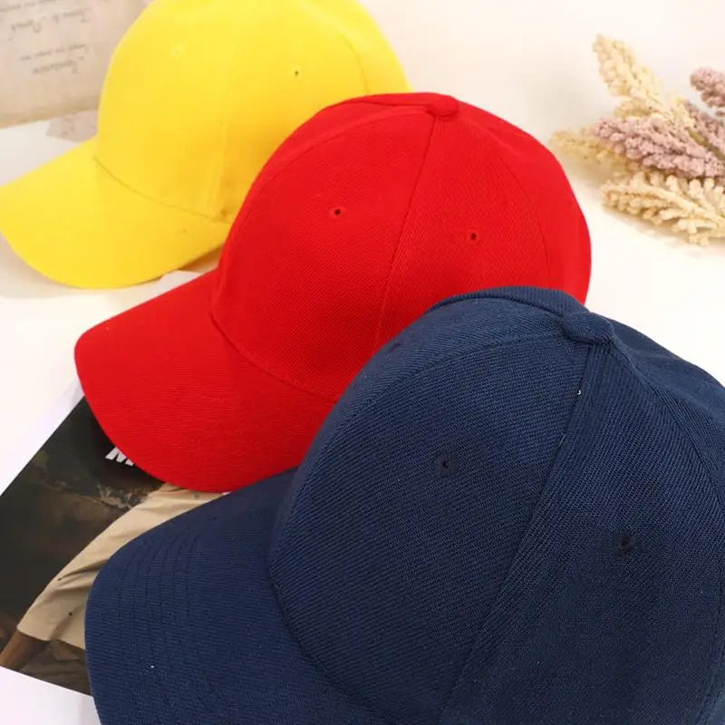 Modische Candy Color Kinder Baseballkappe | Verstellbare Sommer Sonnenkappe für Jungen & Mädchen | Reise & Outdoor Sonnenschutz Kaufschwan®