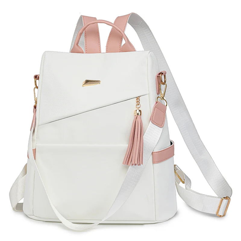 Damen Rucksack Mode | Wasserdicht Weiches Leder Schul- & Reiserucksack Kaufschwan®
