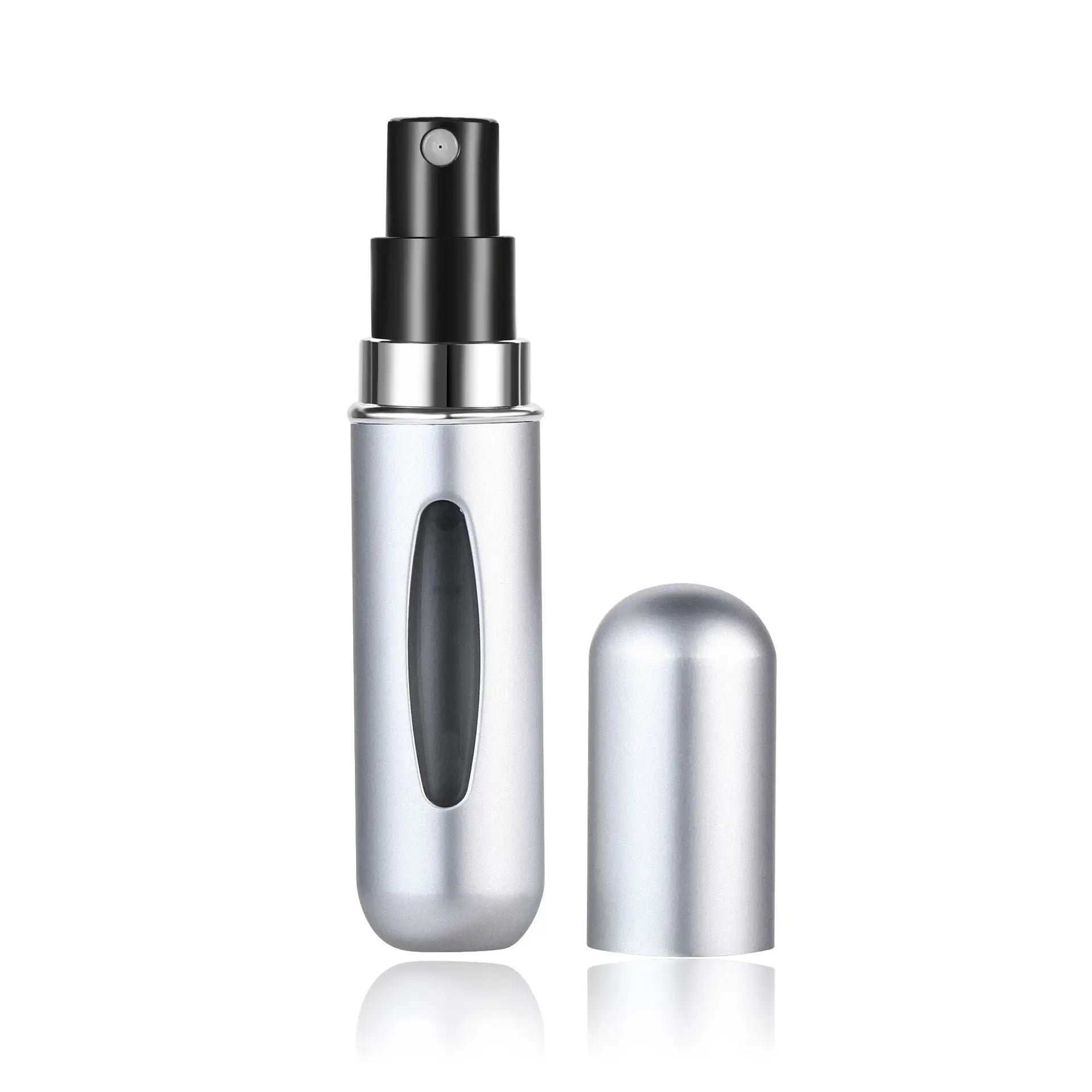 5ml Perfume Refill Bottle Portable Mini Refillable Spray Jar Scent Pump Empty Cosmetic Containers Atomizer for Travel Tool Hot Kaufschwan® Silber-Pink 5ml