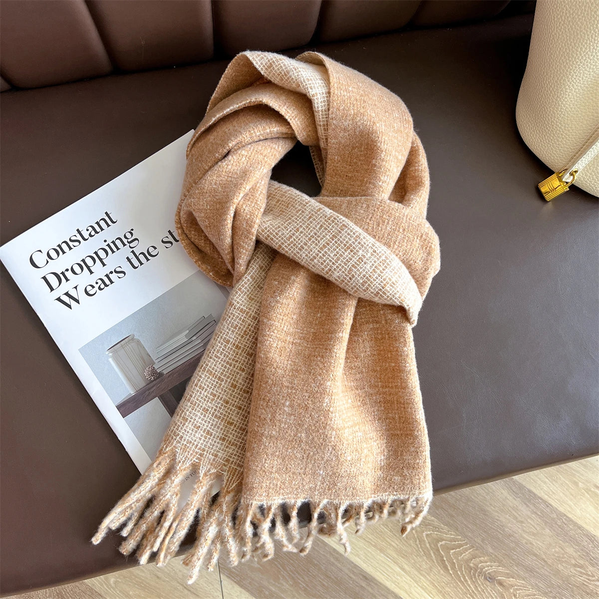 Luxus Damen Schal | Winter Warmer Schal Umschlagtuch & Stola | Pashmina Foulard, Bandana & Decken Poncho Kaufschwan®