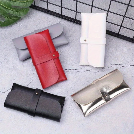 Faltbares Magnetisches PU Leder Brillenetui – Tragbare Brillentasche für Damen und Herren Kaufschwan®