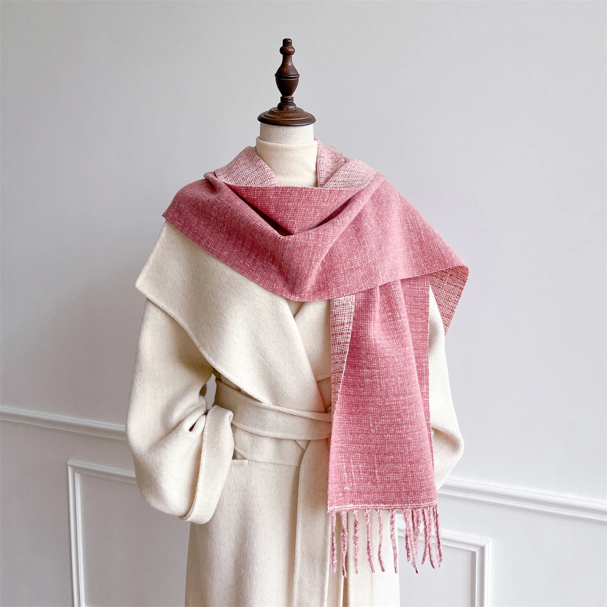 Luxus Damen Schal | Winter Warmer Schal Umschlagtuch & Stola | Pashmina Foulard, Bandana & Decken Poncho