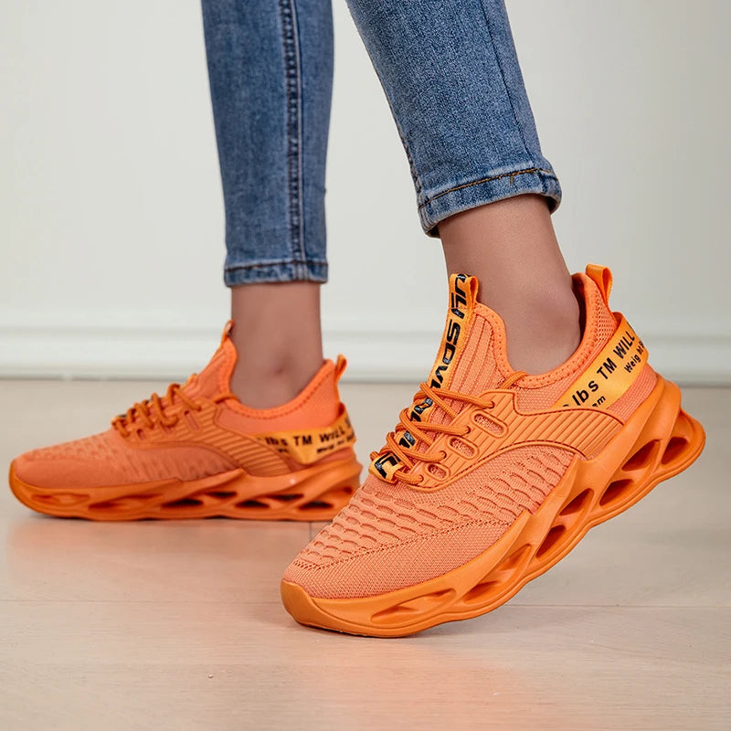 Damen Sportschuhe – Modische Plateau-Sneaker | Frühling & Winter Laufschuhe für Frauen | Auch in Übergrößen bis 43 Kaufschwan®