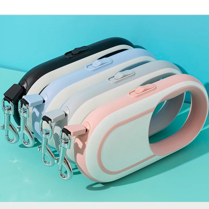 5M Ausziehbare Hundeleine Automatische Flexible Nylon Rollleine für Kleine Mittel Große Hunde Kaufschwan®