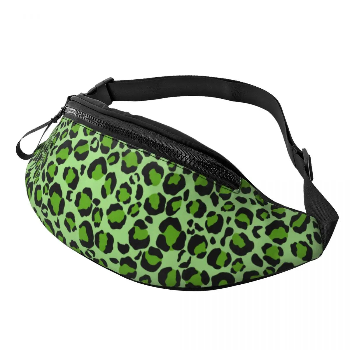 Leopardenmuster Gürteltasche – Unisex Hüfttasche | Cheetah Print Crossbody Bag für Laufen, Reisen & Handy