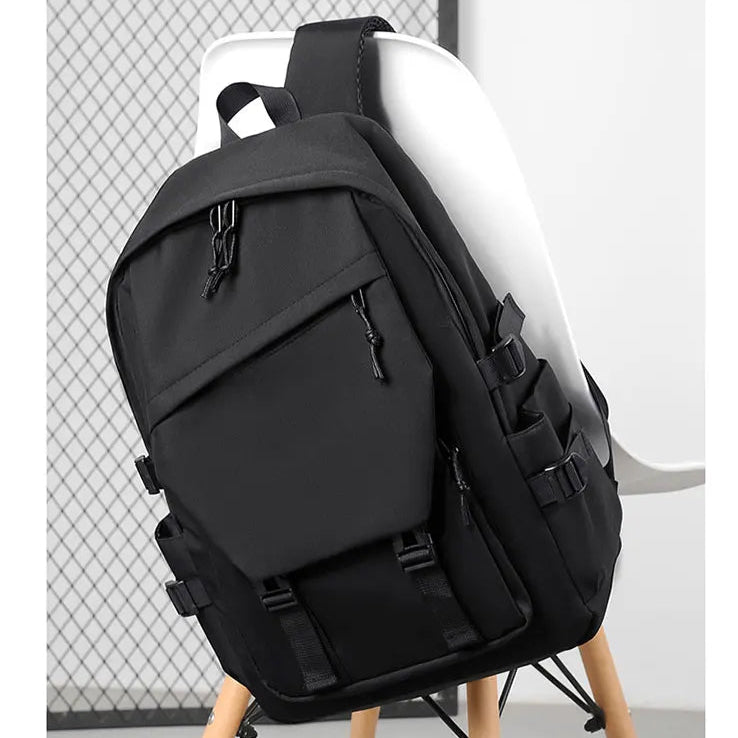 15-Zoll Polyester Wasserdichter Rucksack | Herren & Unisex Laptop Rucksack | Einfacher Solider Alltags- & Reiserucksack Kaufschwan®