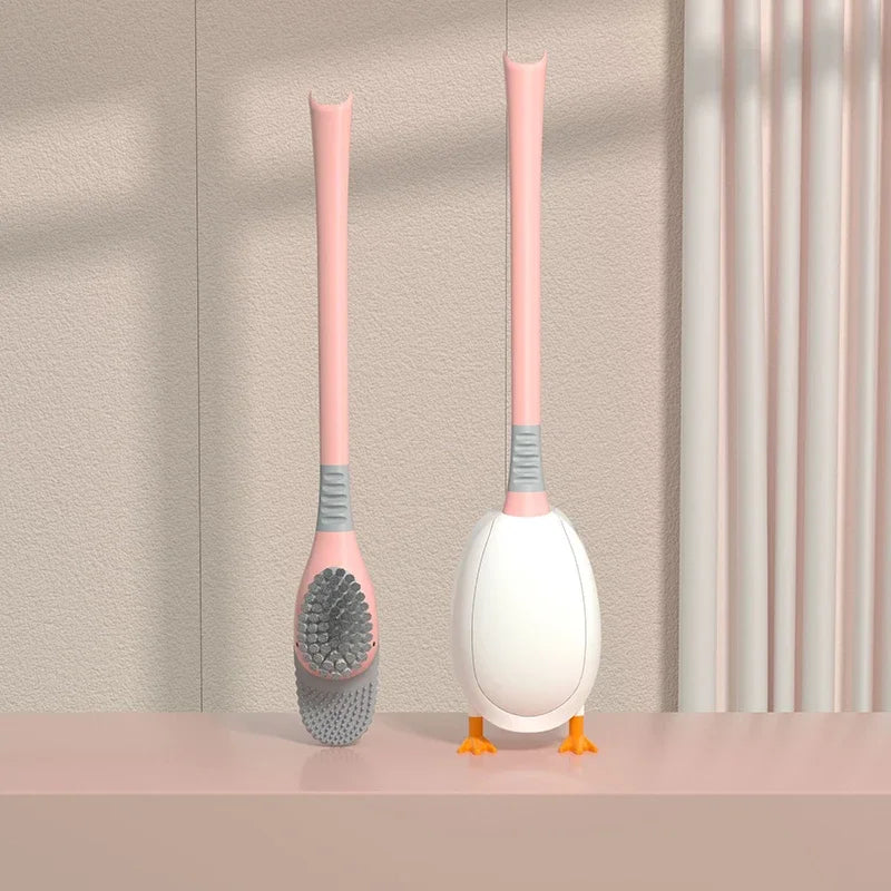 Toilettenbürste im Tauchenten-Design – Wandmontiert oder Stehend Kaufschwan® Pink