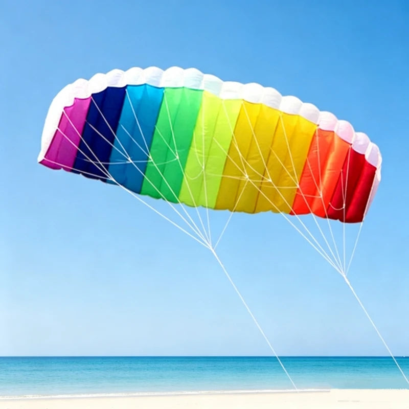 Zweileiner-Matratzendrachen aus Nylon – Lenkbarer Winddrachen für Anfänger, Strand und Sportliche Freizeit im Freien Kaufschwan®