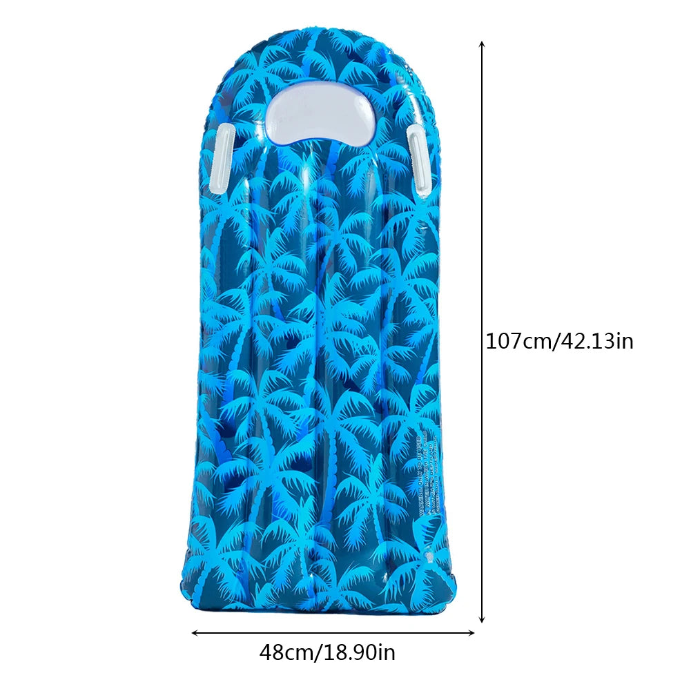 Aufblasbare Kinder-Schwimmmatratze – Luftmatratze mit Griffen für Pool & Strand | Sicherer Wasserspaß für Kinder Kaufschwan® Motiv 2