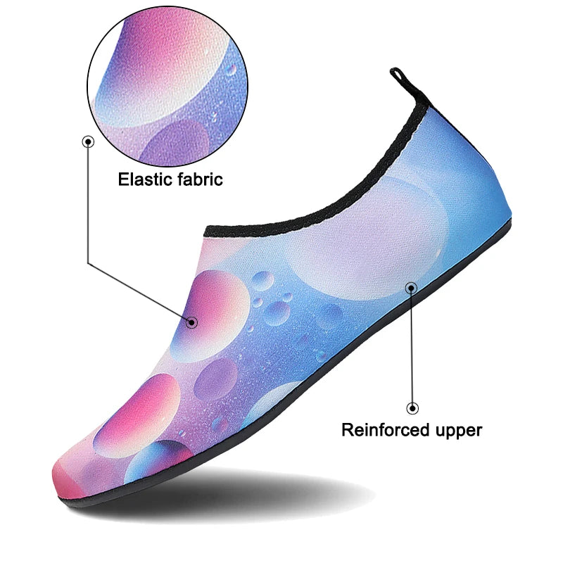Damen Wasserschuhe Schnell Trocknend – Bequeme Strand & Yoga Schuhe, Atmungsaktive Badeschuhe Kaufschwan®