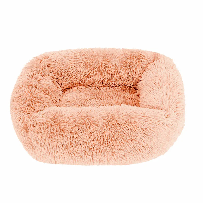 Plüsch Haustierbett Sofa – Flauschiges Kissenkorb Bett für Hunde & Katzen Kaufschwan®