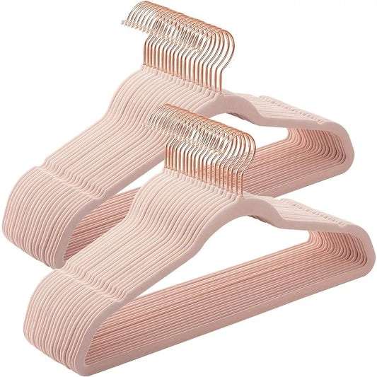 Anti Rutsch Samt Kleiderbügel – Japanischer Stil für Kleider und Mäntel Kaufschwan®