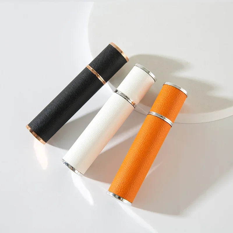 10ml Luxury Leather Glass Perfume Spray Bottle Portable Mini Refillable Perfume Atomizer Empty Traveling Perfume Refill Bottles Kaufschwan®