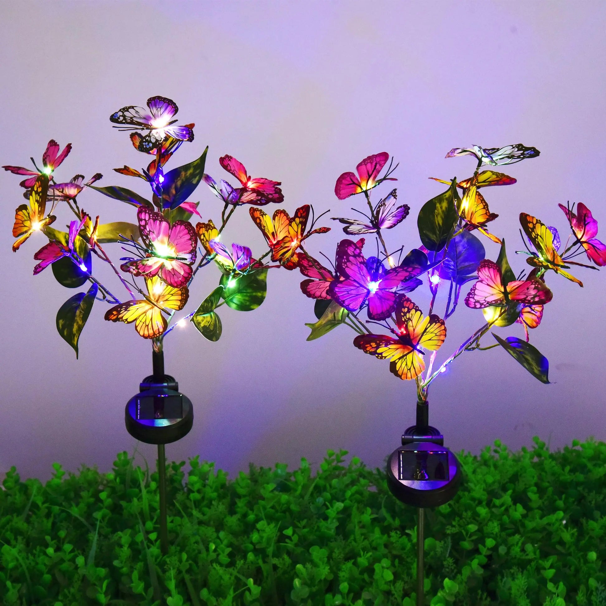 Solar Schmetterlings-Gartenleuchten – Wasserdichte Deko-Lichter für Garten, Rasen, Terrasse & Feste Kaufschwan®