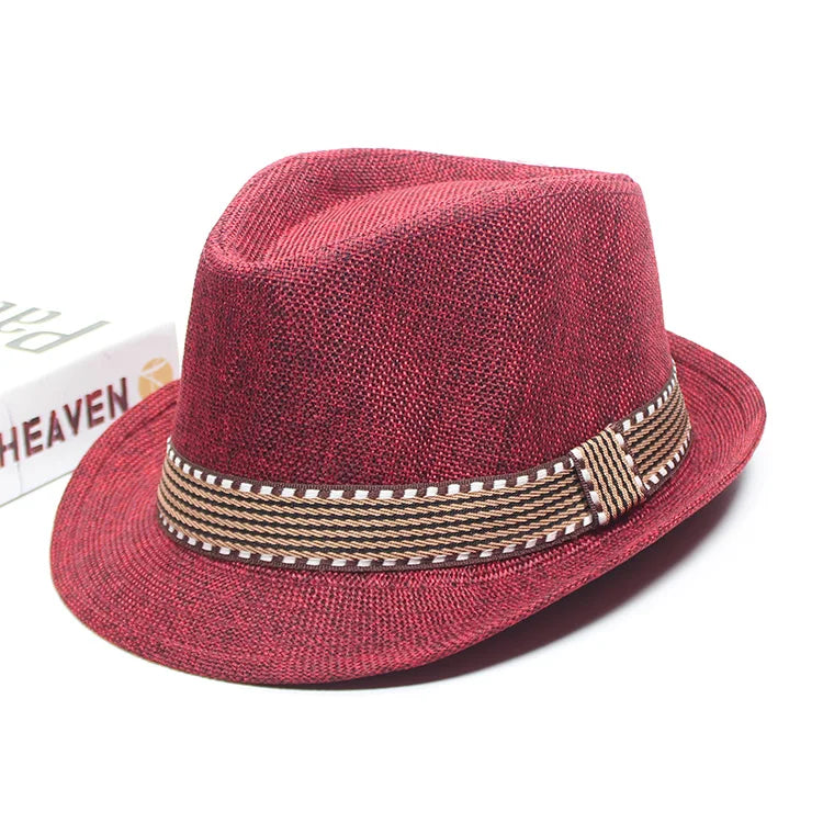 Sommer Hut - Fedoras – Frühling & Sommer Party Jazzhut, Baumwolle-Leinen Top Hat & Bucket / Panama Hut Kaufschwan®