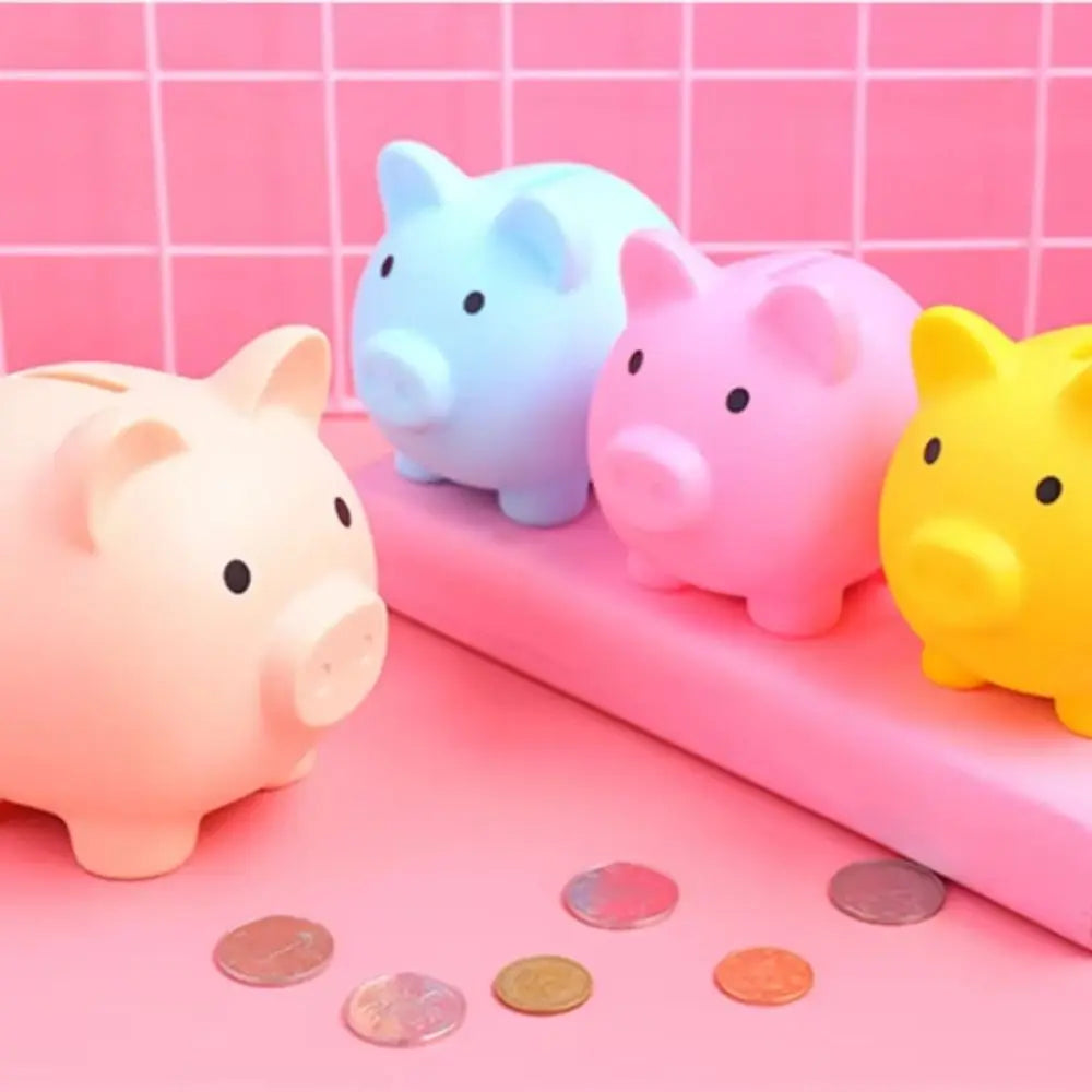 Cartoon Schwein Spardose – Kinder Münz Sparbox und Geschenkidee Kaufschwan®