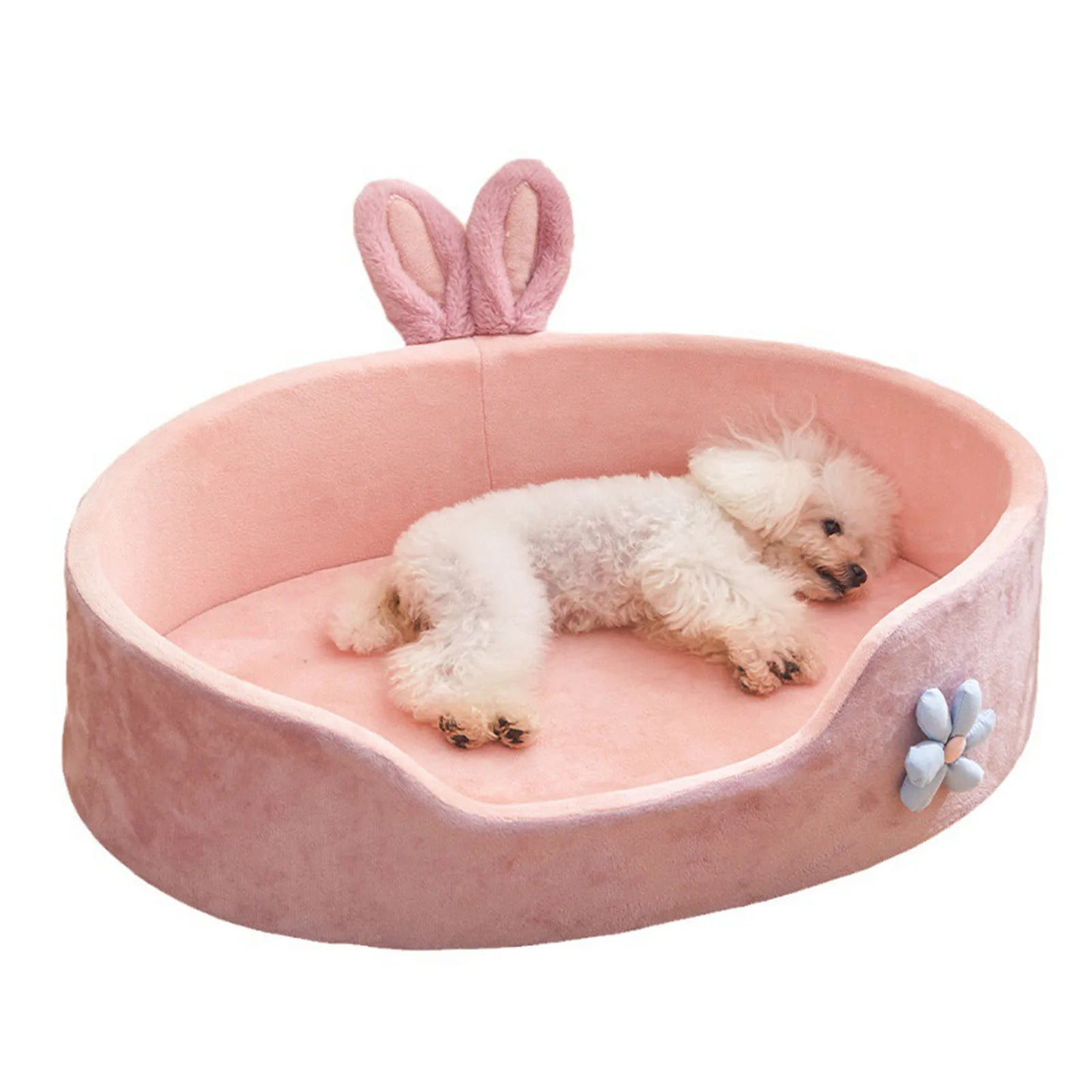 Abnehmbares Haustierbett – Weiches Waschbares Hund- und Katzenbett Kaufschwan® M