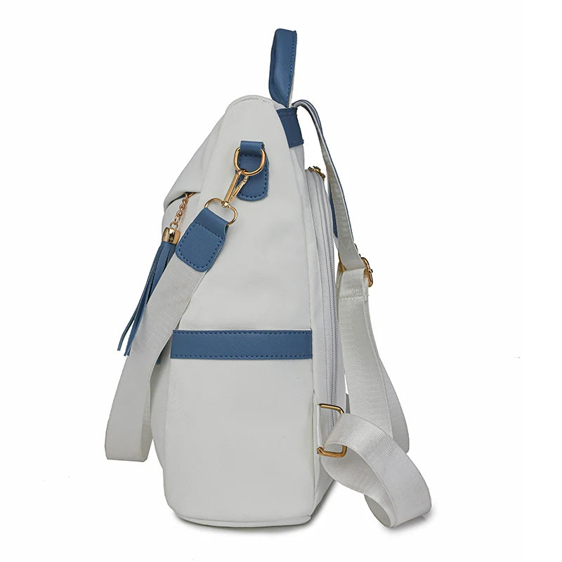 Damen Rucksack Mode | Wasserdicht Weiches Leder Schul- & Reiserucksack