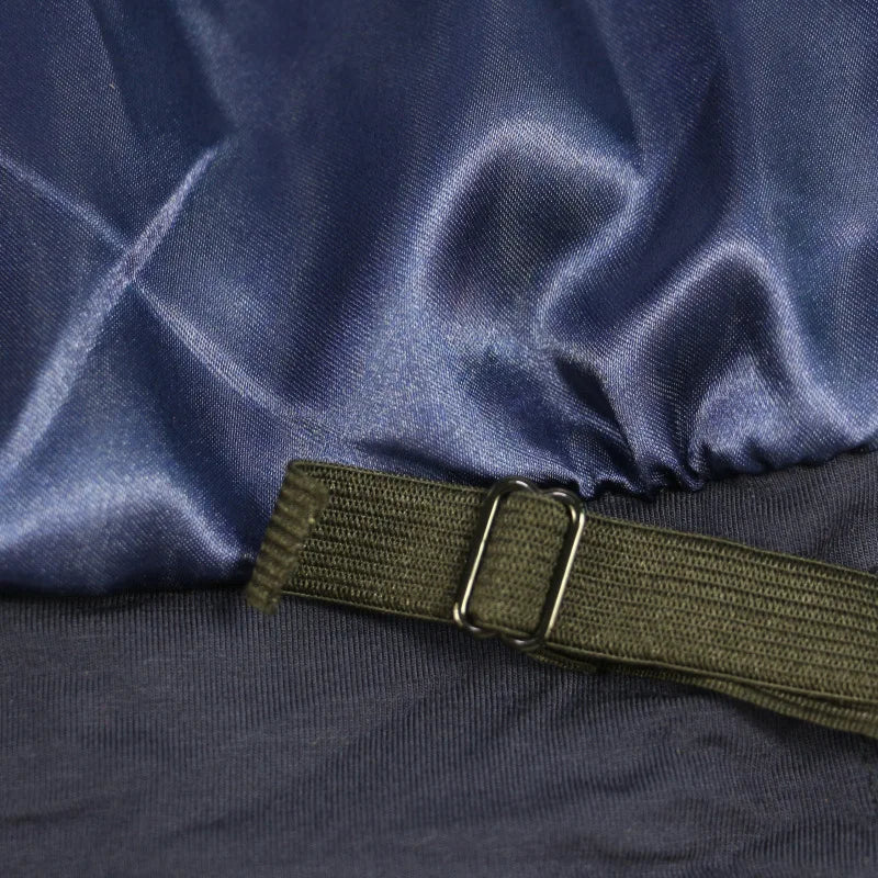 Satingefütterte Schlafhaube – Elastische Nachthaube aus Bambus-Baumwolle für Damen und Herren mit Lockerer Passform