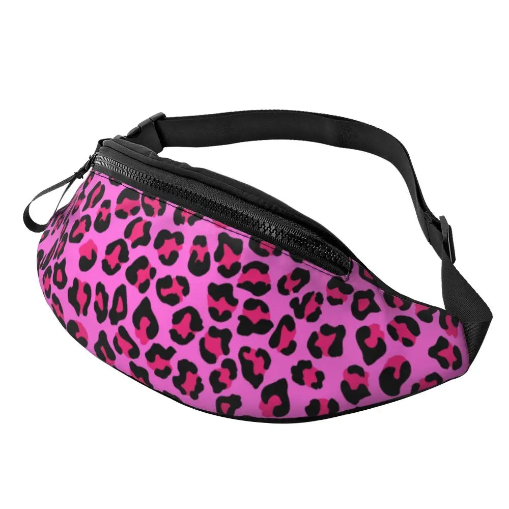 Leopardenmuster Gürteltasche – Unisex Hüfttasche | Cheetah Print Crossbody Bag für Laufen, Reisen & Handy Kaufschwan®