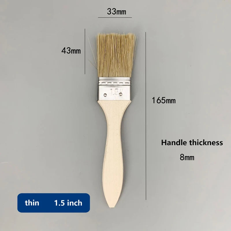 Thick-handled and thin-handled paint brushes are available. Household soft-bristled dust-removing brushes and special brushes fo Kaufschwan® Stil d 1 Stück
