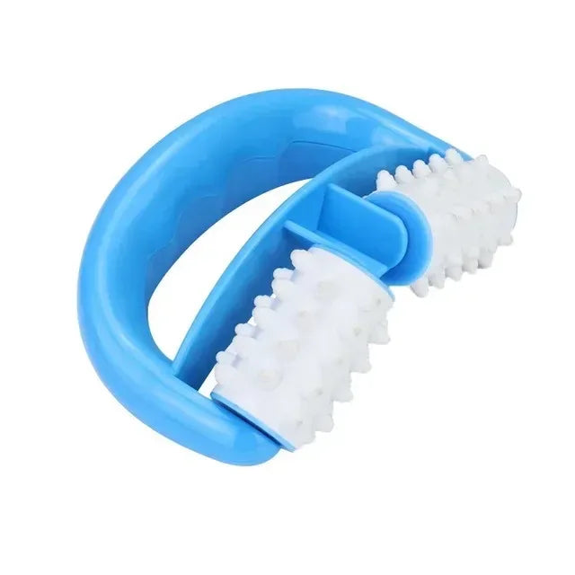 Schneller Anti-Cellulite-Roller | Handlicher Beauty-Massager für Beine & Körper | Cellulite-Reduktion & Straffung Kaufschwan® Blau