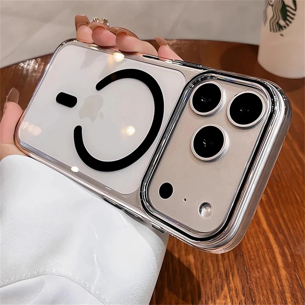 Transparente Ultradünne MagSafe-Hülle für iPhone 18 Pro & iPhone 18 Pro Max – Stoßfeste Hart-PC-Schutzhülle Kaufschwan®