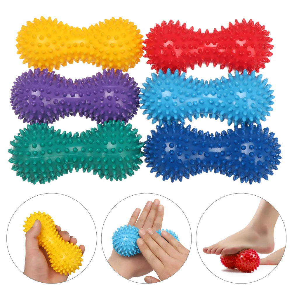 Weicher Noppen-Massage-Peanutball | Reflexzonenmassage & Myofasziale Entspannung | Plantarfasziitis, Muskelentspannung, Triggerpunkt Kaufschwan®