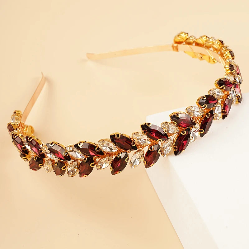 Kristall-Braut-Haarreif - Funkelndes Strass-Haaraccessoire für Damen & Mädchen Kaufschwan®