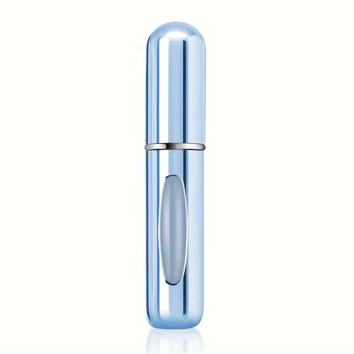 1/4Pcs 5ml Perfume Atomizer Portable Liquid Container for Cosmetics Traveling Mini Aluminum Spray Empty Refillable Bottle Kaufschwan® 1 Stück Blau