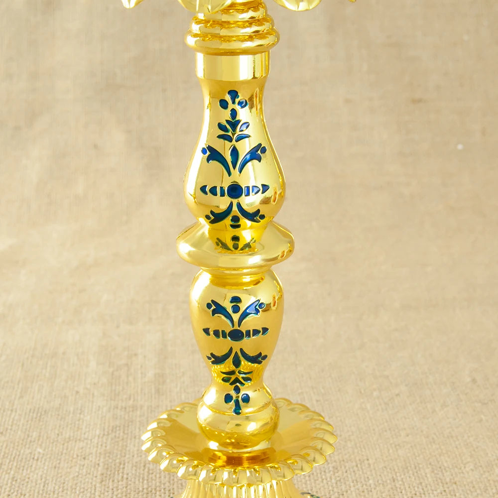 Orthodoxer Kerzenhalter – Handgefertigter Komposit Kerzenständer für Zuhause, Villa, Wohnzimmer & Party Dekoration Kaufschwan®