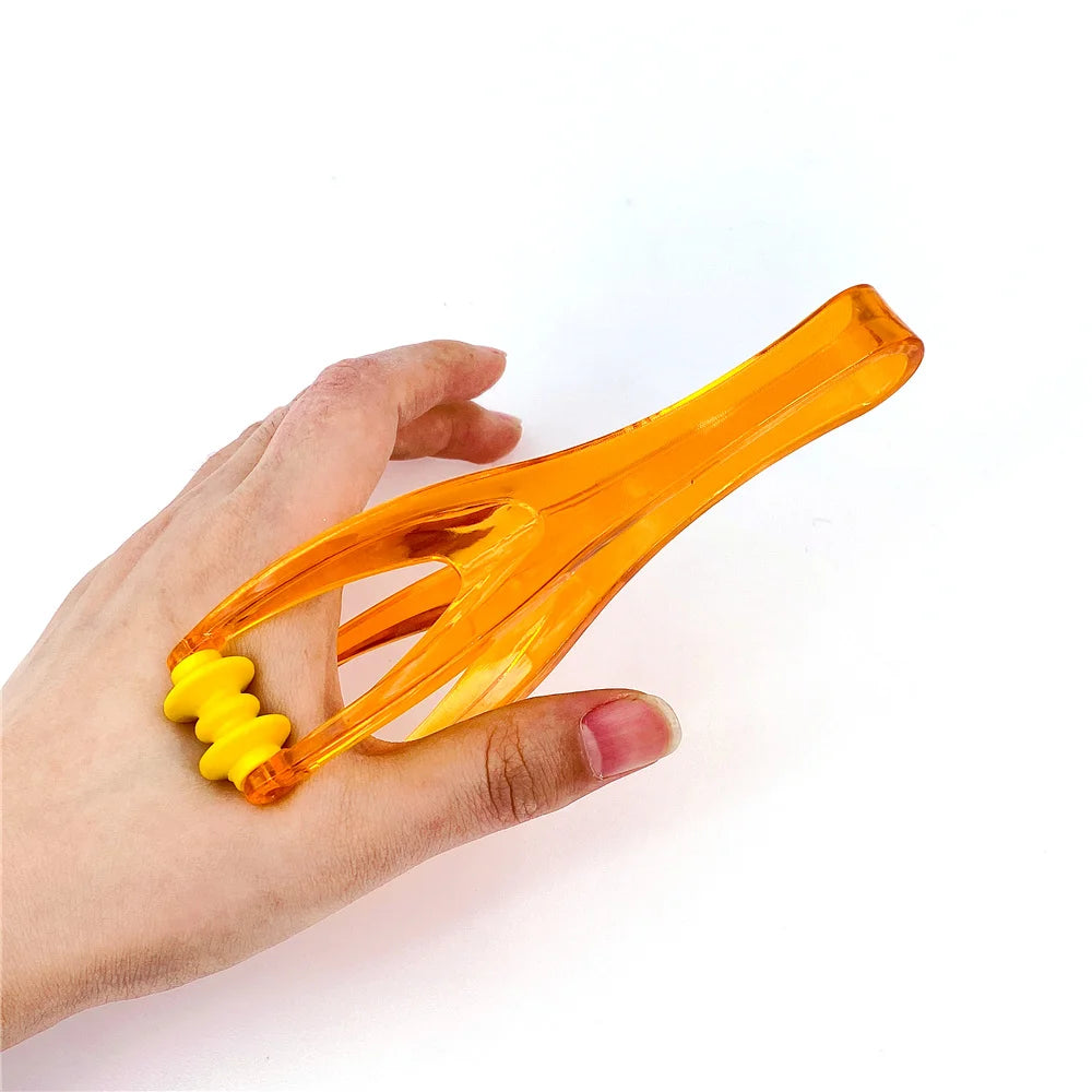 2-Rollen-Fingermassager | Mini-Fingergelenk-Massager mit elastischem Griff | Fördert Durchblutung & Muskelentspannung Kaufschwan®