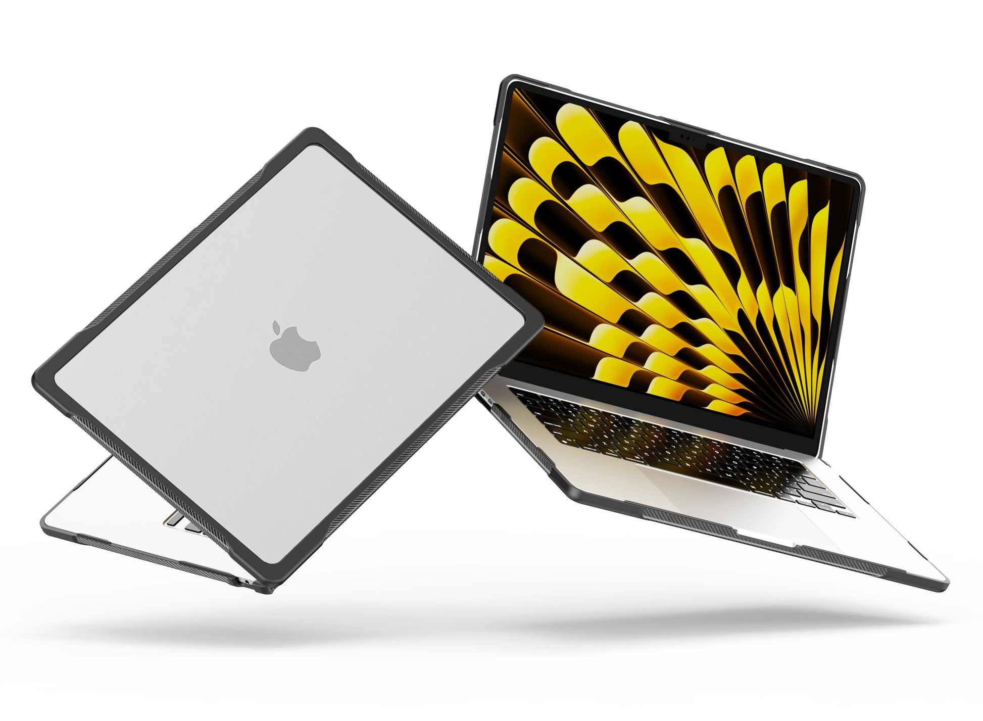 Laptop Hülle für MacBook Air 13.6/15 (M1 M2 M3 M4 2025) & Pro 14/16 – Stoßfeste Anti-Fall Schutzhülle Kaufschwan®