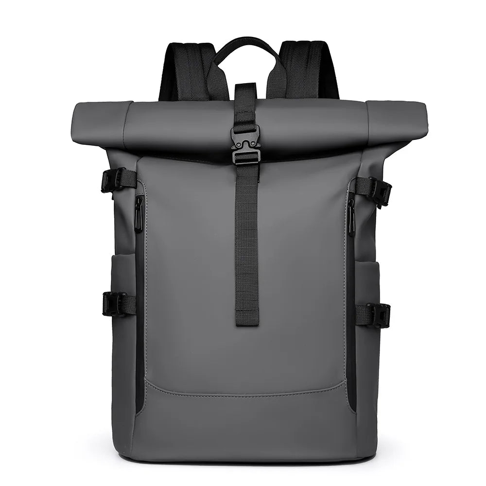 Herren Business Schultertasche & Reiserucksack | Outdoor Freizeit Computer Tasche | Modischer Pendel-Rucksack Kaufschwan® Grau