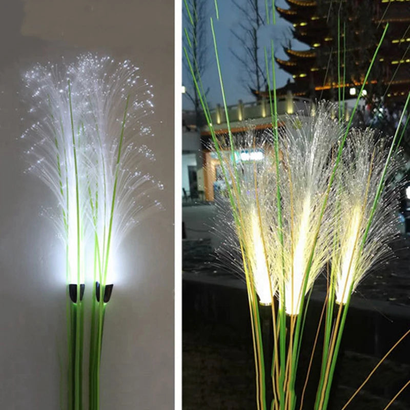 LED Solar-Schilflichter für Garten – Wasserdichte Außenleuchten für Wege, Rasen, Terrasse & Weihnachtsdeko Kaufschwan®