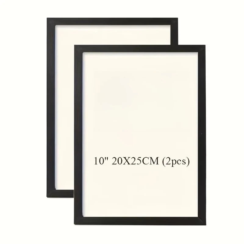 Vintage Holz Bilderrahmen Set – Wandmontage Galerie Rahmen für Wohnraum Dekoration