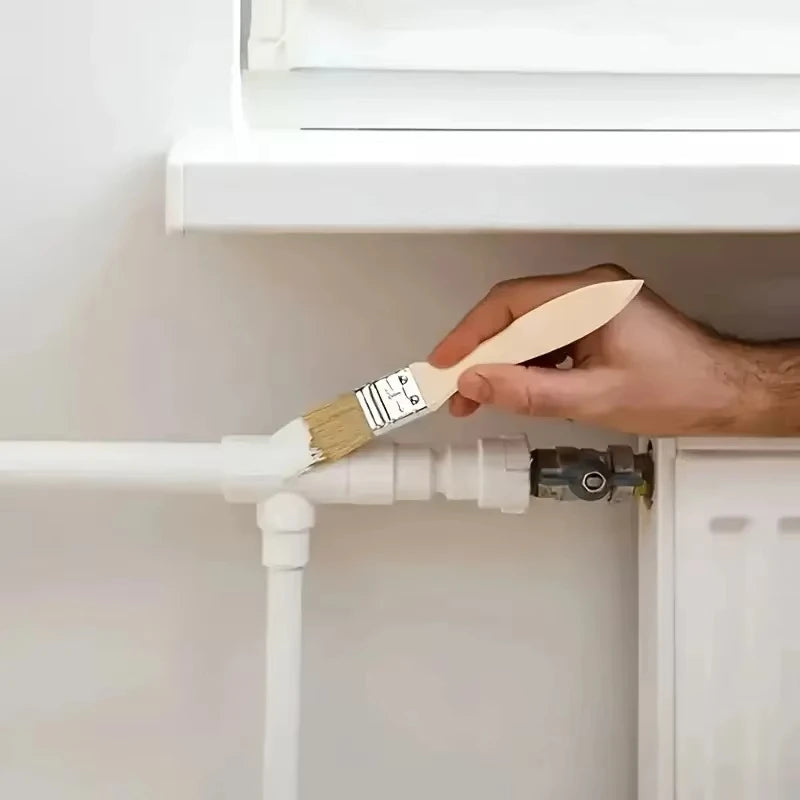 Schweineborsten Pinsel mit Holzgriff – Werkzeug für Malerei, Verputzen und Reinigung Kaufschwan®