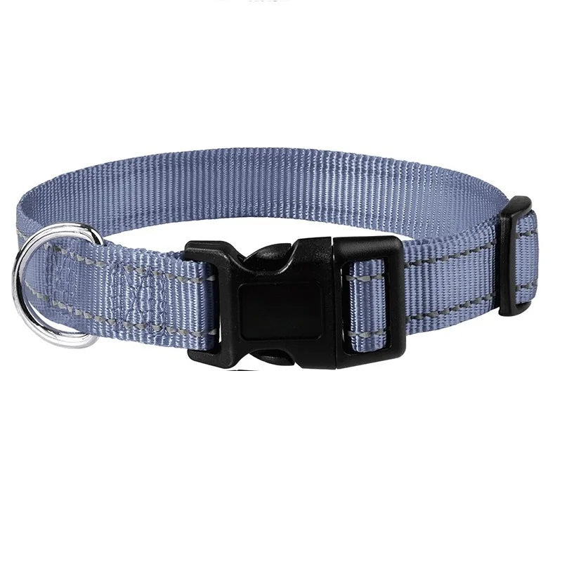 Dekoratives Choker Hundehalsband Stilvolles Halsband für Kleine Hunde Welpen Verstellbar Kaufschwan® Grau XS (1.5CM)(20-30CM)