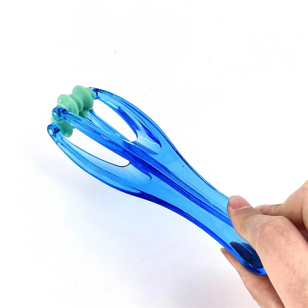 2-Rollen-Fingermassager | Mini-Fingergelenk-Massager mit elastischem Griff | Fördert Durchblutung & Muskelentspannung Kaufschwan®