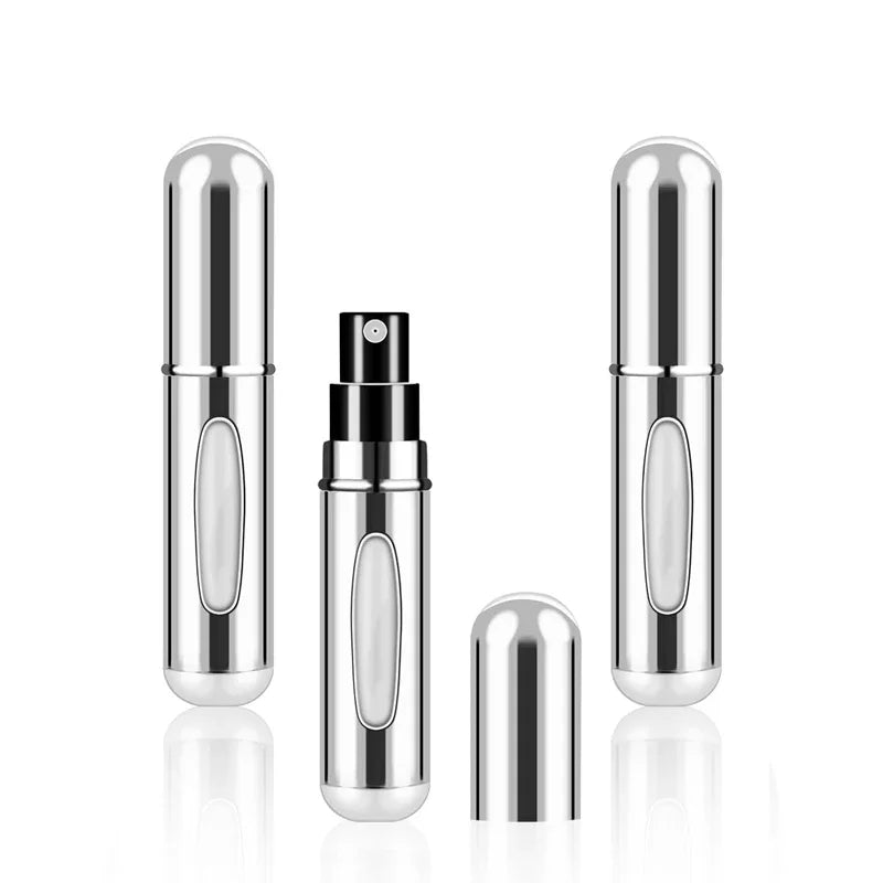 5Pcs 5ml Perfume Bottle Cosmetics Sub-Bottling Atomizer Portable Refillable Spray Empty Container Bottle Kaufschwan®