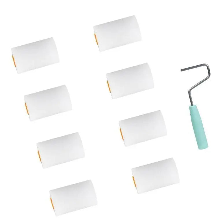 Schaumstoff Farbroller Set für Innenwand Malerarbeiten Kaufschwan®