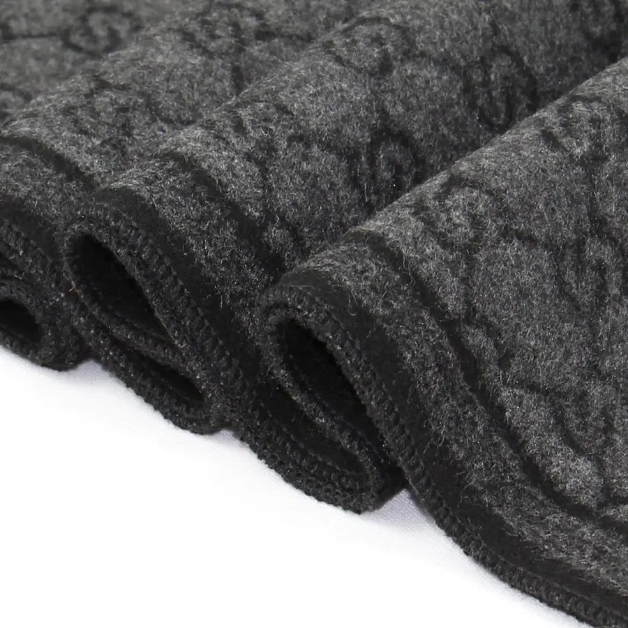 Winterschal für Herren | Karo Streifen & Paisley Jacquard | Beidseitiger Kaschmir-Imitat Halswärmer – Warm & Winddicht Kaufschwan®