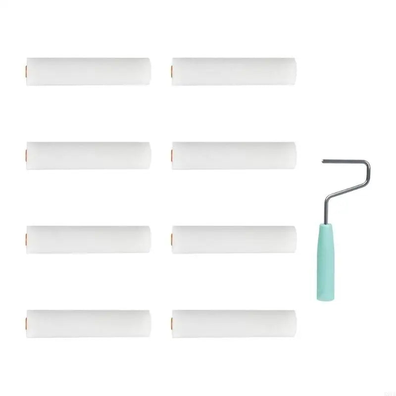 Schaumstoff Farbroller Set – Kleine Rollen für Wand- und Möbelanstrich Kaufschwan® 4inch