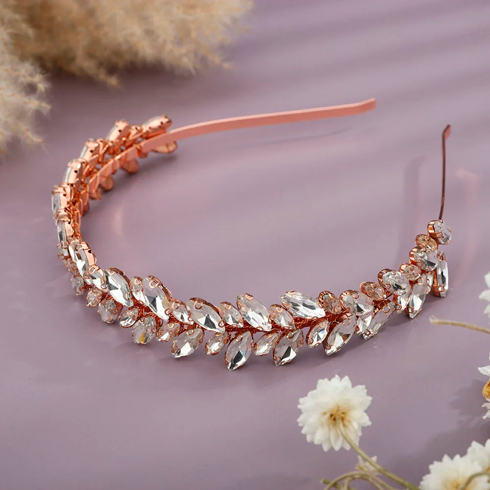 Kristall-Braut-Haarreif - Funkelndes Strass-Haaraccessoire für Damen & Mädchen Kaufschwan®