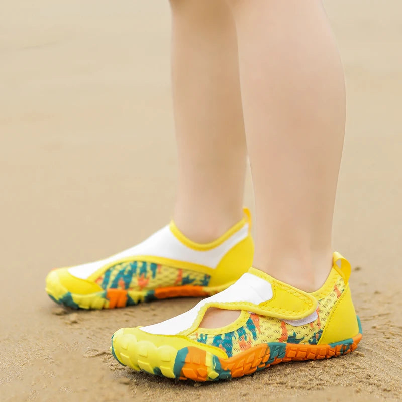 Kinder Wasserschuhe – Leichte, Atmungsaktive Badeschuhe für Strand & Schwimmen Kaufschwan®