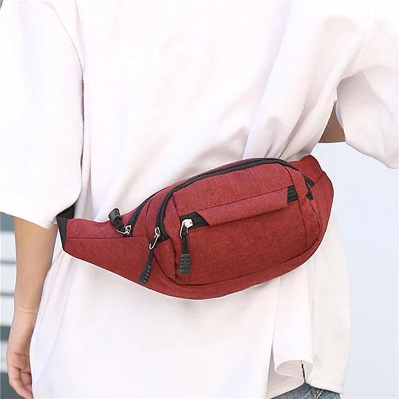 Unisex Hüft- und Bauchtasche – Banana Bum Bag | Modische Gürteltasche, Crossbody Brusttasche & Reise Fanny Pack für Damen und Herren Kaufschwan®
