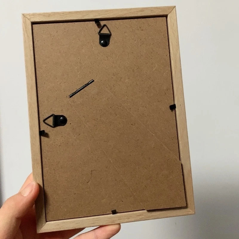 Holz Bilderrahmen – Wand- und Tischdisplay für Wohn- und Büro Dekoration Kaufschwan®